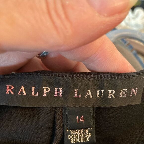 Ralph Lauren Black Label stretch wool flat front elegant slacks for RL Europe - Picture 5 of 11